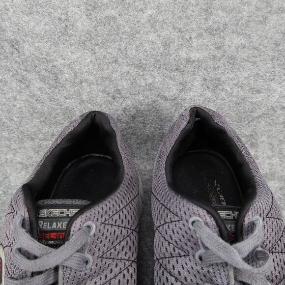Skechers Shoes Mens 11.5 Sneaker Trainer Relaxed Fit Memory Foam Comfort Casual - Picture 4 of 15